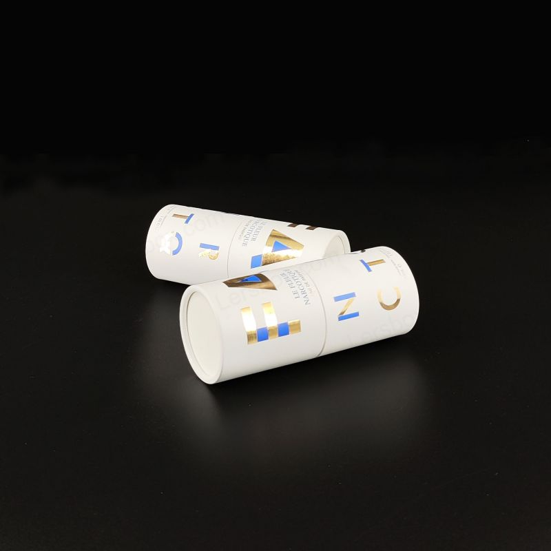 効率的なストレージとエレガントな製品パッケージングオプションのための折りたたみ可能な紙のチューブボックスht003